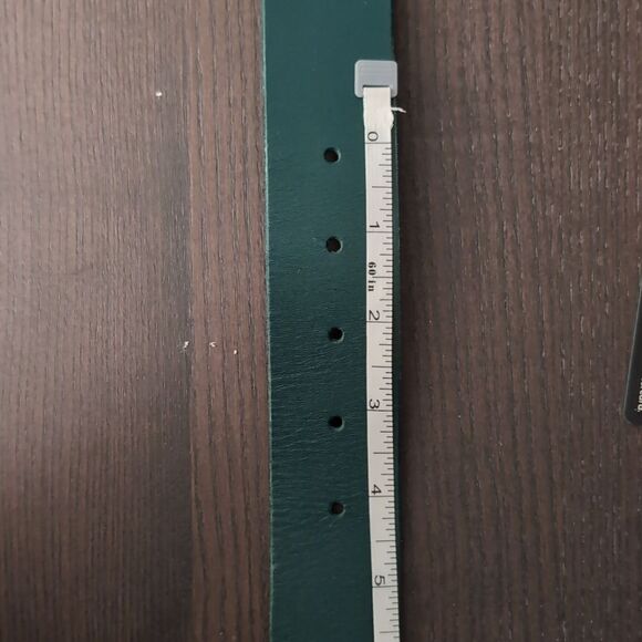 UO pine green Genuine leather belt NWT - Picture 6 of 6